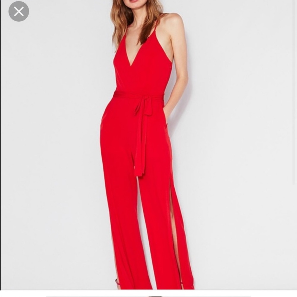 🔥🔥 red jumpsuit!